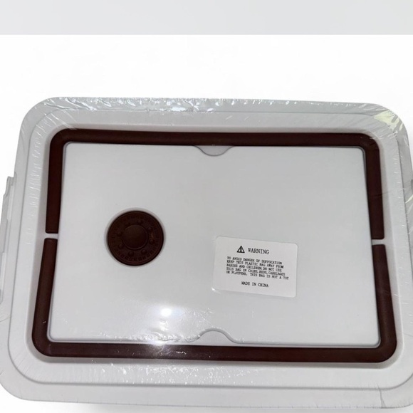 Fridge Egg Holder Organizer- 24 Count Clear Plastic Storage Box with Lid, BPA - Picture 2 of 2